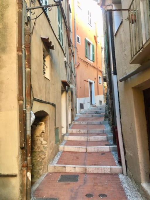 Duplex Vue Mer 50M De La Plage Des Sablettes Menton Buitenkant foto
