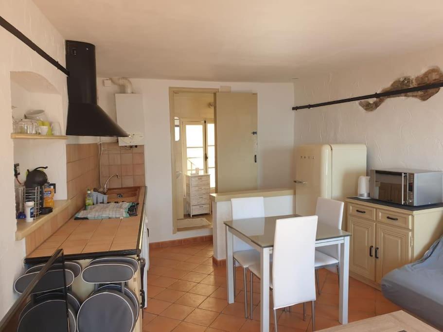 Duplex Vue Mer 50M De La Plage Des Sablettes Menton Buitenkant foto